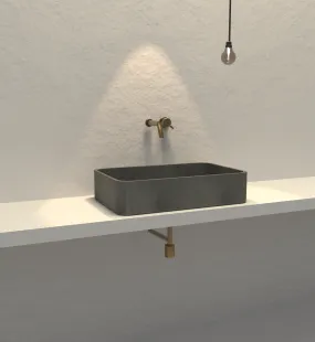 Concrete Quartz Basin