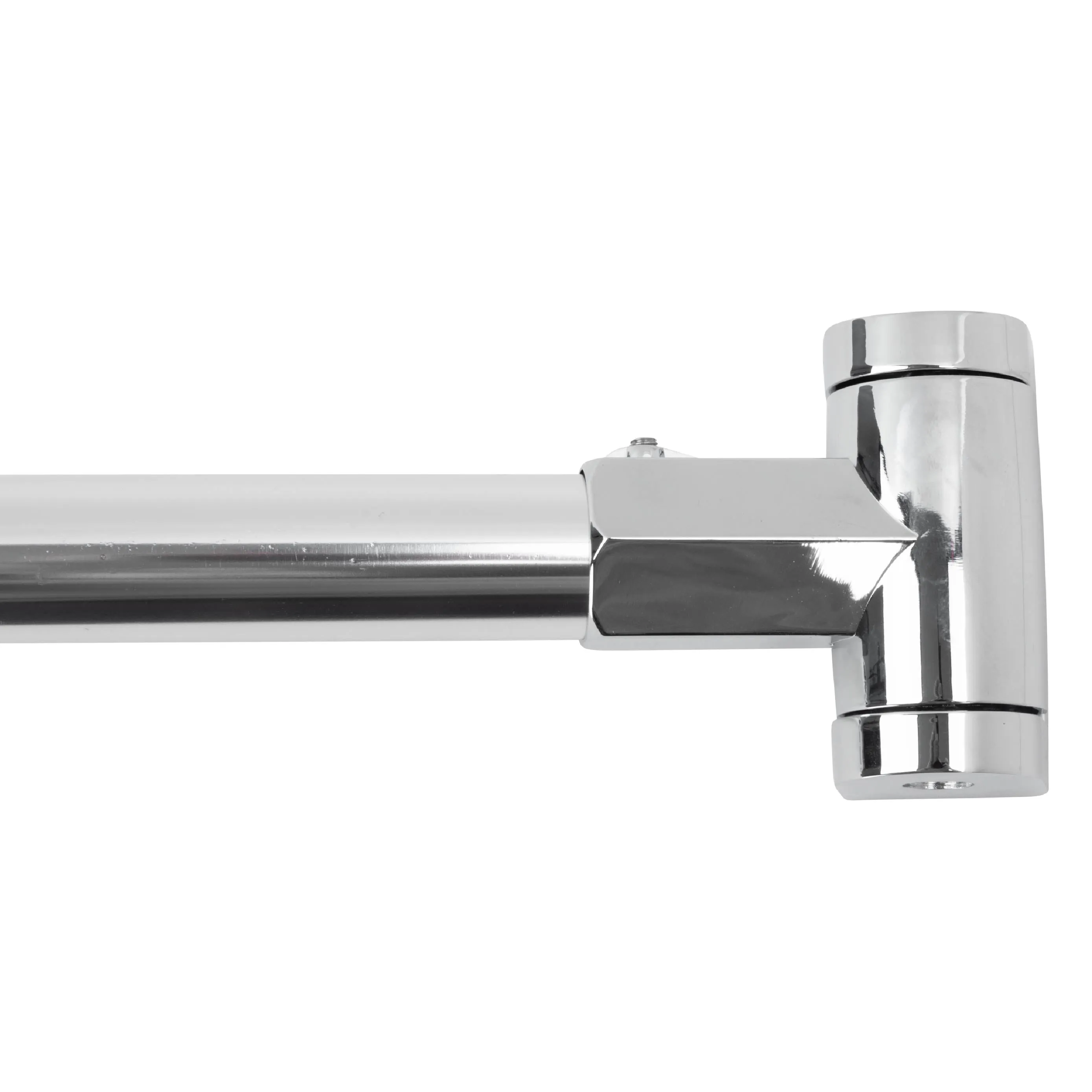 36 in. to 61 in. Curved Shower Rod (Chrome Finish)