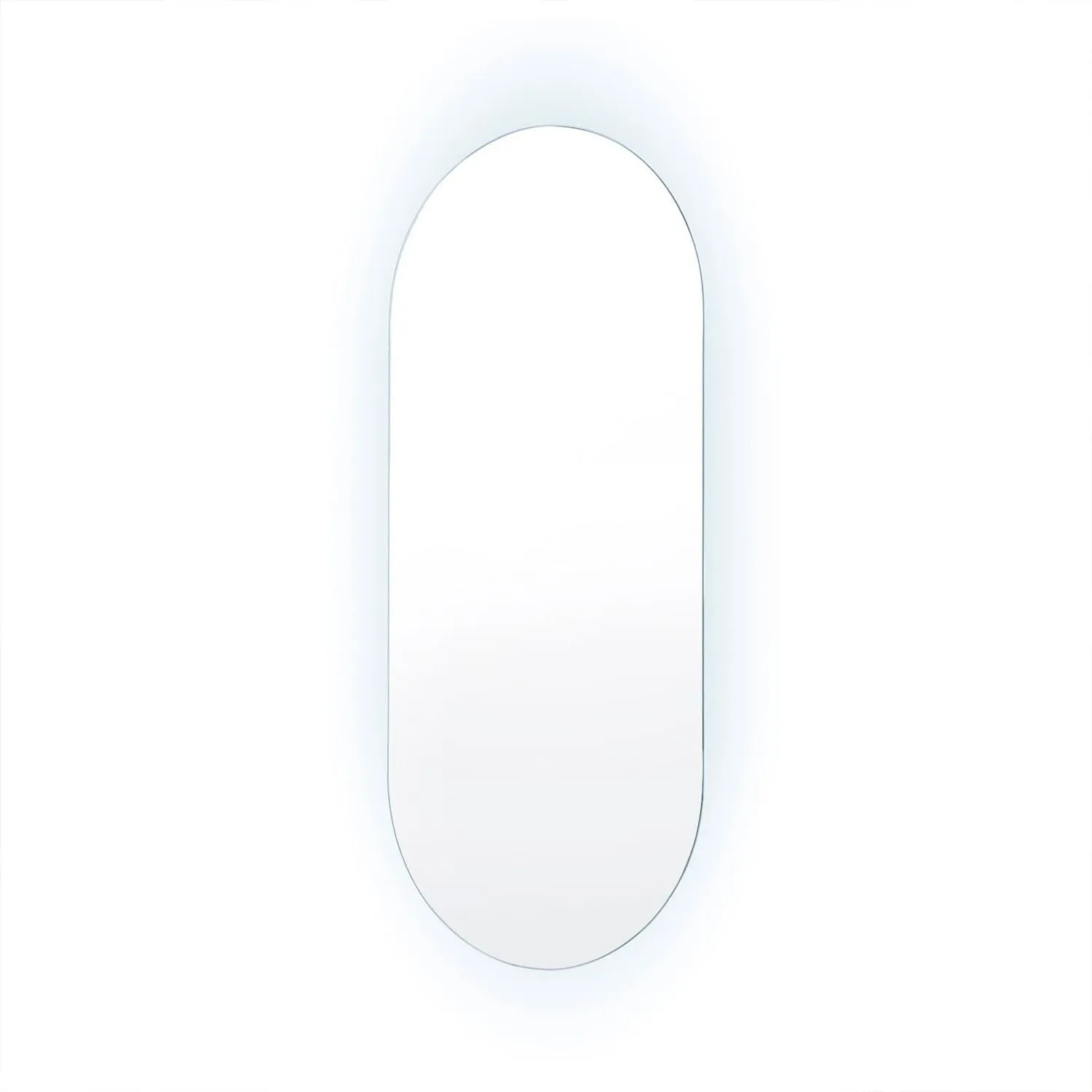 Adjustable Brightness Anti-Fog LED Oval Mirror 1000mm Gominimo