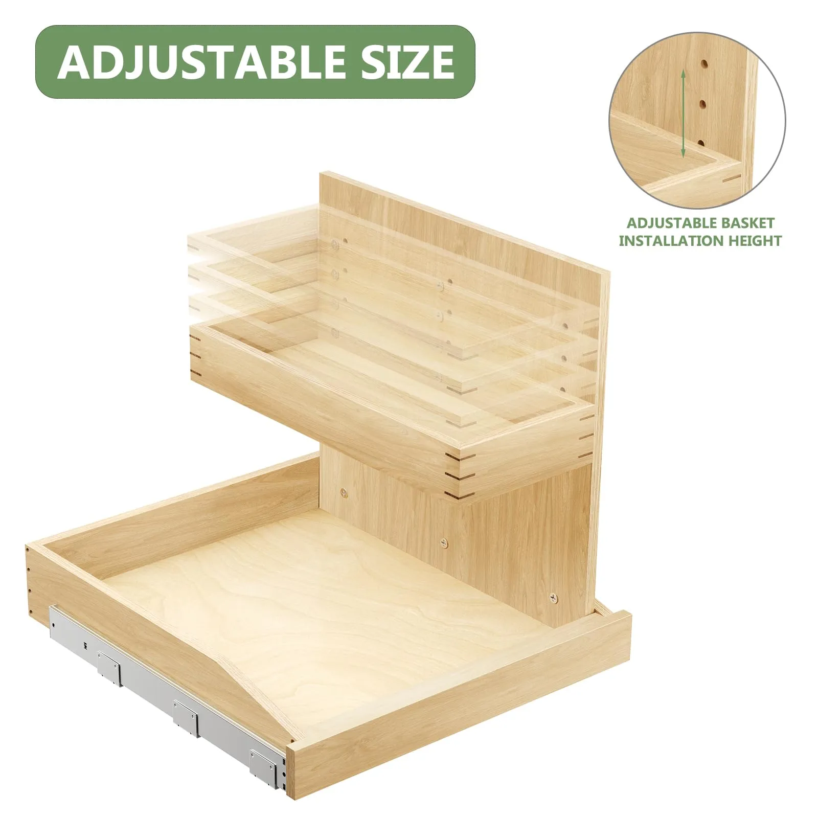 Adjustable Multi-Purpose Under Sink Organizer