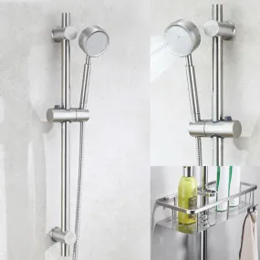 Adjustable Sliding Bar Stainless Steel Shower