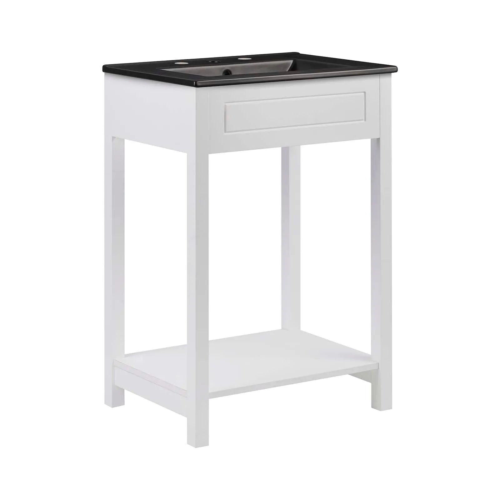 Altura 24" Bathroom Vanity By Modway - EEI-5798 - White Black