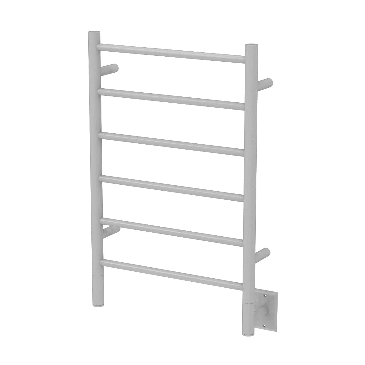 Amba JSW Jeeves Model J Straight 6 Bar Hardwired Drying Rack in White