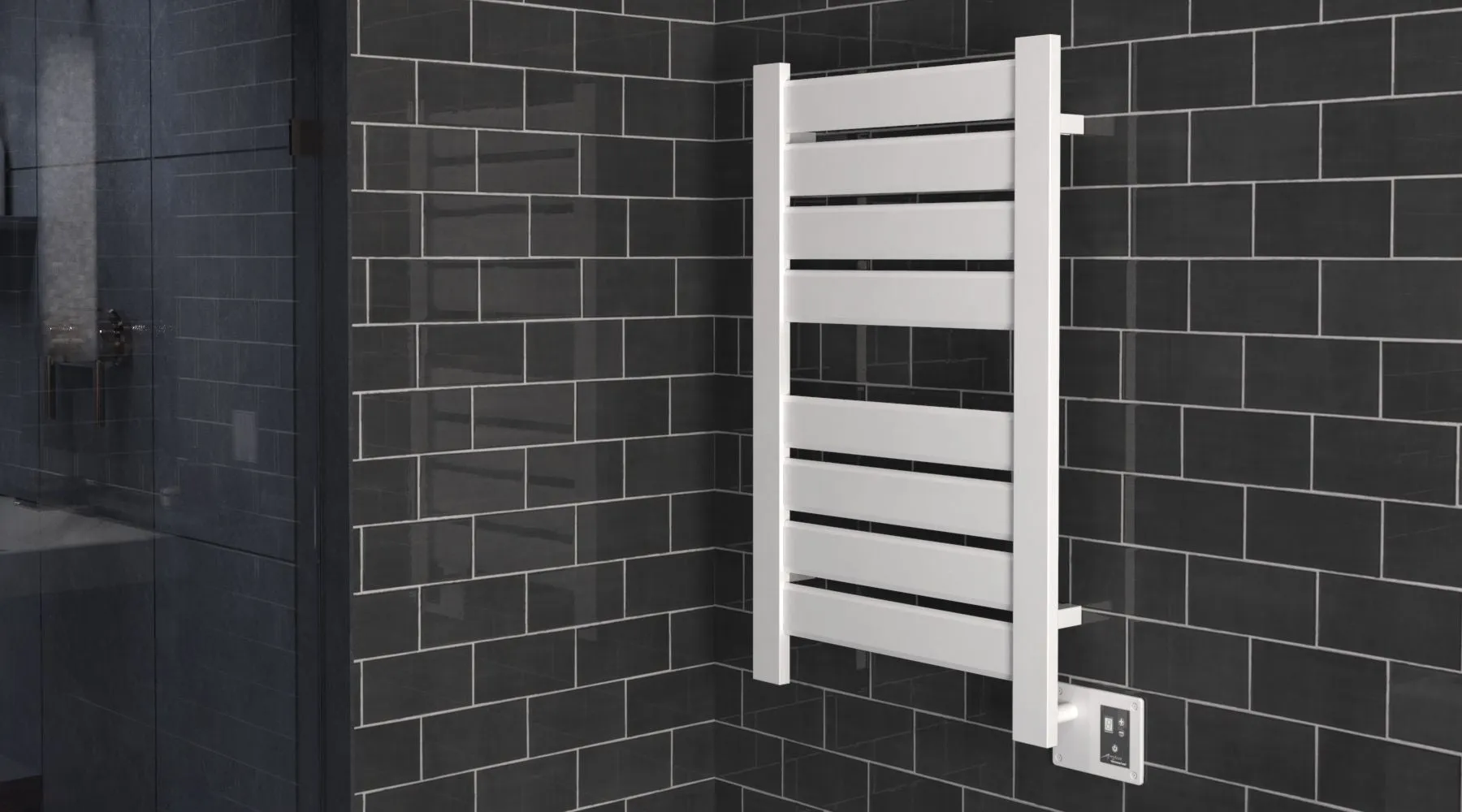 Amba Vega V-2337 Hardwired Towel Warmer  - 23.37"w x 39.25"h