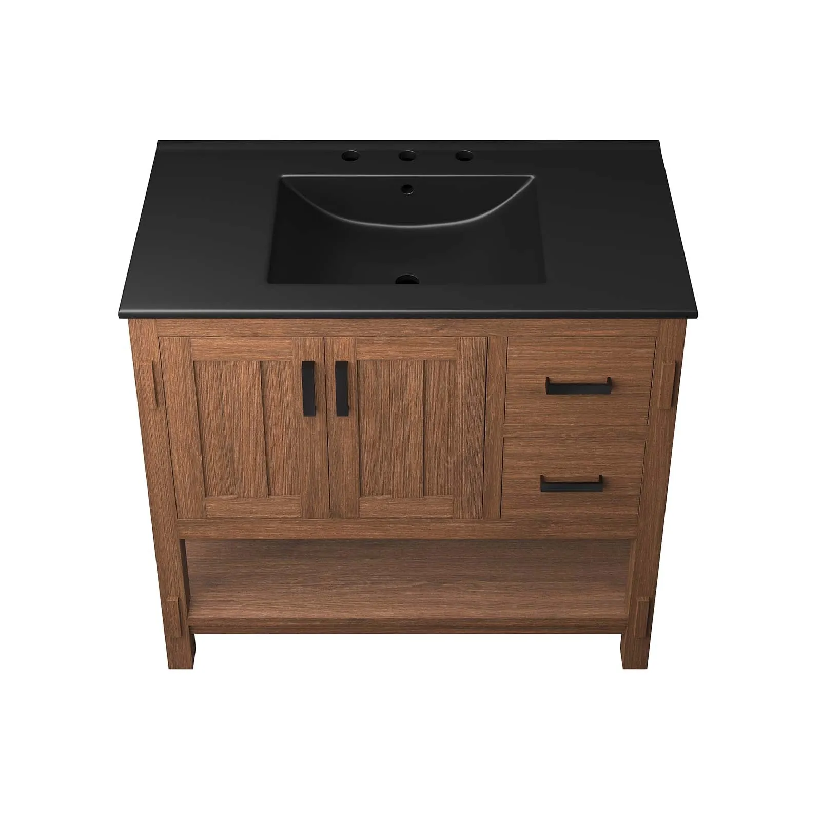 Ashlyn 36” Wood Bathroom Vanity by Modway