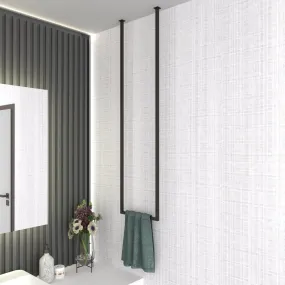 Ceiling Towel Rack for Elevated Bathroom Style