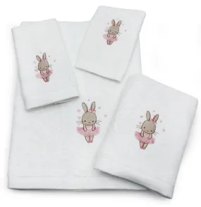 Children's 'Margot Rabbit' Cotton Towel Collection