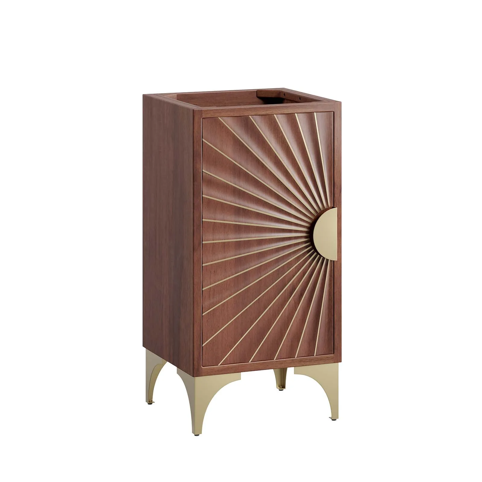 Daylight 18" Bathroom Vanity Cabinet Walnut EEI-6164-WAL