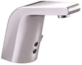 Insight Touchless Ac-Powered Sculpted Faucet With Mixer And Gooseneck Spout' Polished Chrome