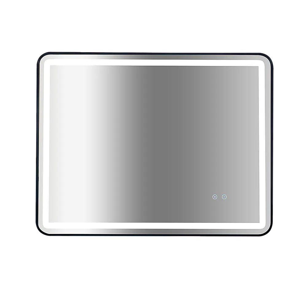 LED Anti-Fog Rectangular Mirror, Touch Control, 90x70cm