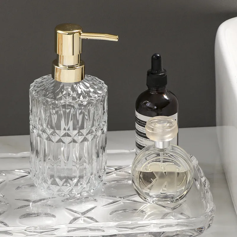 Modern Vintage Glass Soap Dispenser