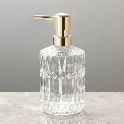 Modern Vintage Glass Soap Dispenser