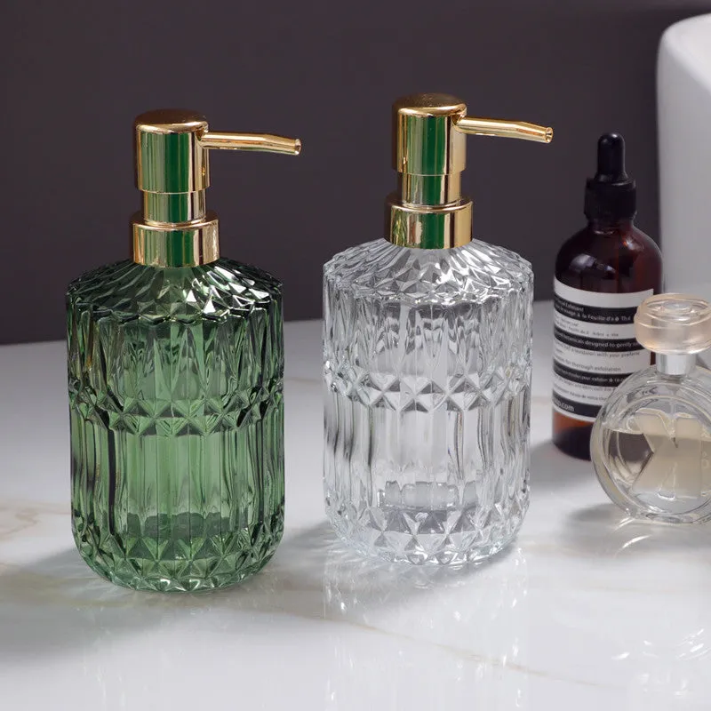 Modern Vintage Glass Soap Dispenser