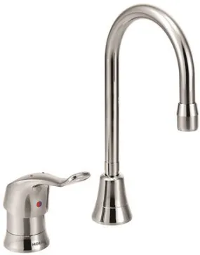 Moen Commercial 2-Hole Bar Faucet' 9.91 In.' Lever Handle' Chrome