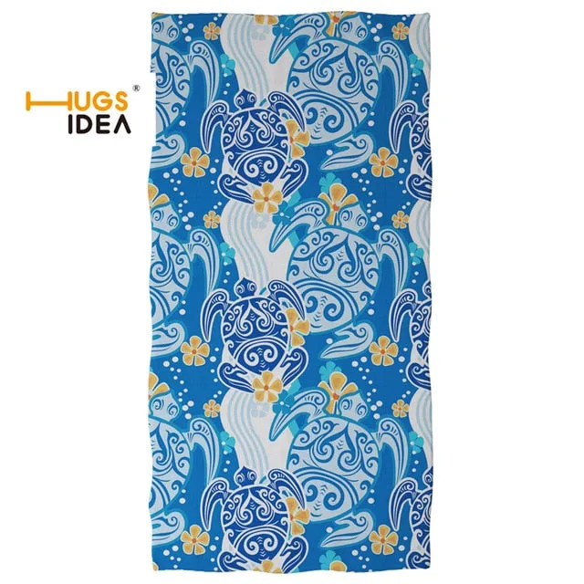 Quick-dry Beach Towel: Sea Turtles