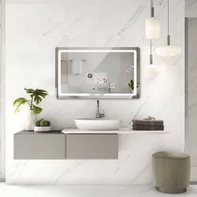 REEF Smart LED Bathroom Mirror Built-in TV screen Android Wi-Fi Bluetooth Intelligent bathroom mirror