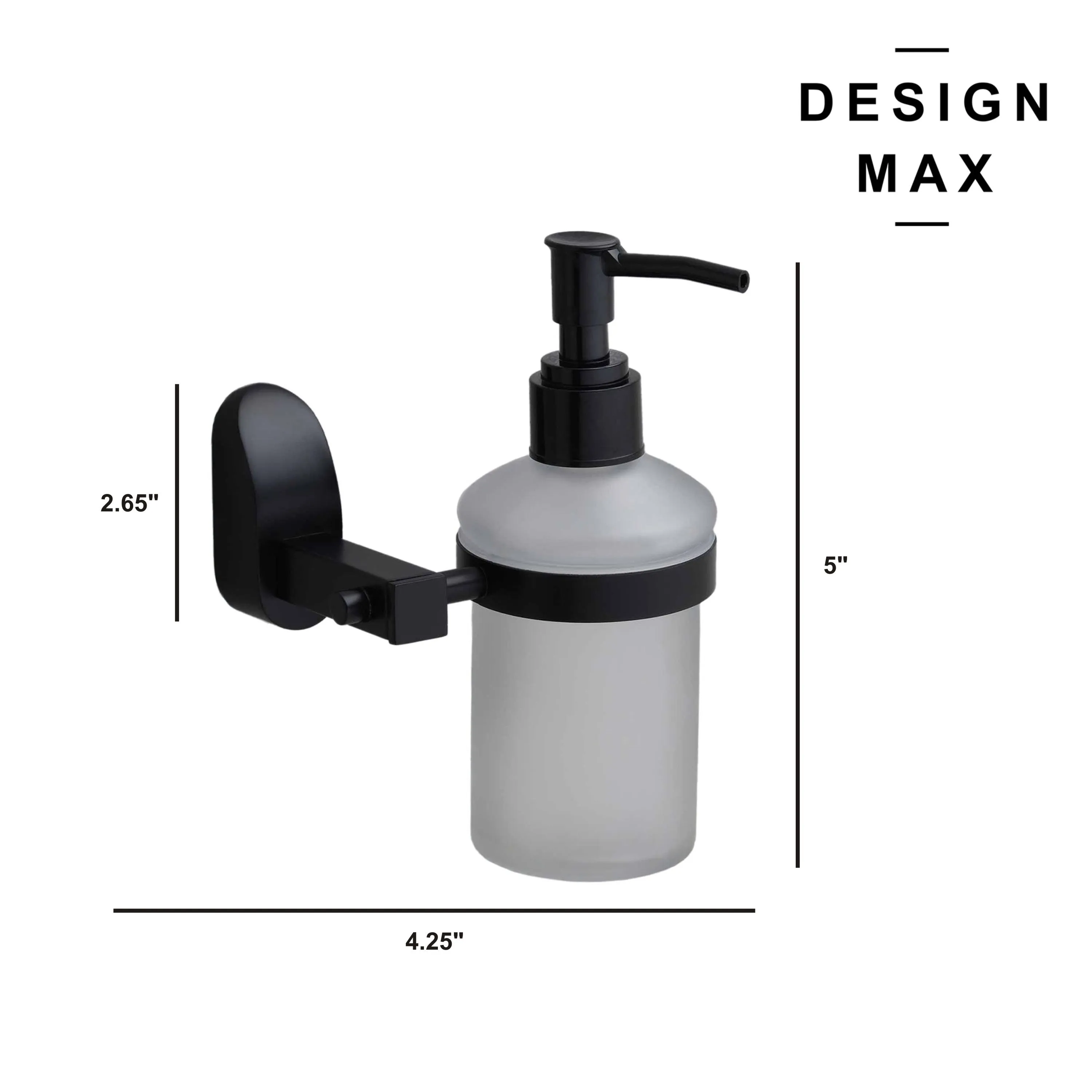 Steel Wall Mounted Soap Dispenser Holder