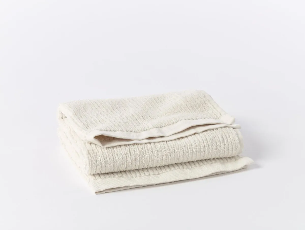 Temescal Undyed Organic Bath Towels by Coyuchi