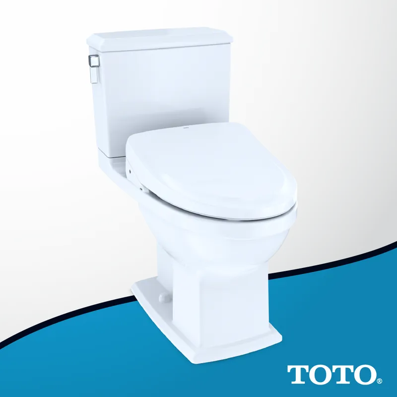 Washlet S500e Elongated Electronic Classic Bidet Seat in Cotton White